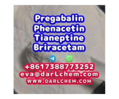 pregabalin Briracetam Tianeptine raw Powder 148553-50-8 raw Powder
