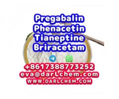 pregabalin Briracetam Tianeptine raw Powder 148553-50-8 raw Powder