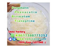 pregabalin Briracetam Tianeptine raw Powder 148553-50-8 raw Powder