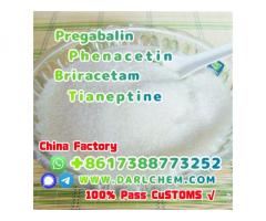 pregabalin Briracetam Tianeptine raw Powder 148553-50-8 raw Powder