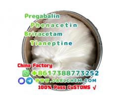 pregabalin Briracetam Tianeptine raw Powder 148553-50-8 raw Powder
