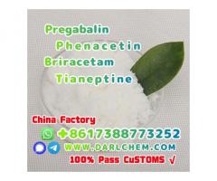 pregabalin Briracetam Tianeptine raw Powder 148553-50-8 raw Powder
