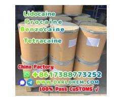 Lidocaine Benzocaine Procaine raw Powder 137-58-6  raw Powder