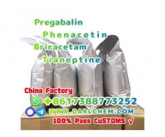 pregabalin Briracetam Tianeptine raw Powder 148553-50-8 Best Price