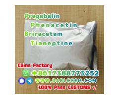 pregabalin Briracetam Tianeptine raw Powder 148553-50-8 Best Price