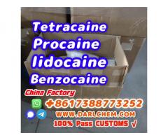 Lidocaine Benzocaine Procaine raw Powder 137-58-6 Low price