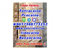Lidocaine Benzocaine Procaine raw Powder 137-58-6 Manufactory Supply