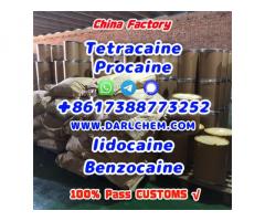Lidocaine Benzocaine Procaine raw Powder 137-58-6 Manufactory Supply