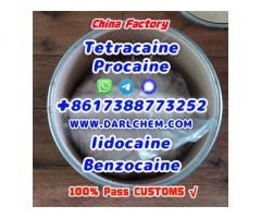 Lidocaine Benzocaine Procaine raw Powder 137-58-6 Manufactory Supply