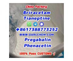 pregabalin Brivaracetam Tianeptine raw crystal powder 148553-50-8 Best Price