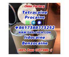 Lidocaine Benzocaine Procaine raw Powder 137-58-6 Factory Price