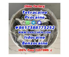 Lidocaine Benzocaine Procaine raw Powder 137-58-6 Factory Price