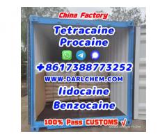 Lidocaine Benzocaine Procaine raw Powder 137-58-6 Factory Price