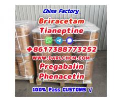 pregabalin Brivaracetam Tianeptine raw crystal powder 148553-50-8 Wholesale Price