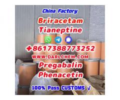 pregabalin Brivaracetam Tianeptine raw crystal powder 148553-50-8 Wholesale Price