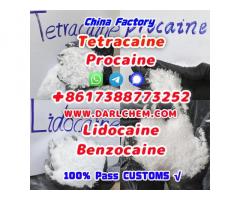 Lidocaine Benzocaine Procaine raw Powder 137-58-6