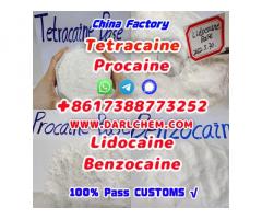 Lidocaine Benzocaine Procaine raw Powder 137-58-6