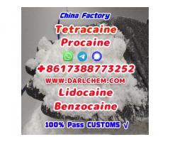 Lidocaine Benzocaine Procaine raw Powder 137-58-6