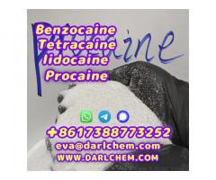 Lidocaine Benzocaine Procaine raw Powder 137-58-6 Low price