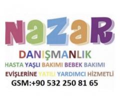 Edremit’te  Hasta Bakıcısı yaşlı bakıcısı yatalak felçli hastaya bakıcı ☎️0 532 250 81 65