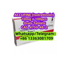 ACCUFINE (Isotretinoin) 10mg x 100pcs Orals Tablets CAS 4759-48-2