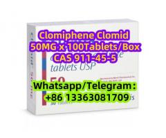 CAS 911-45-5 Clomiphene Clomid 50MG x 100Tablets/Box Orals
