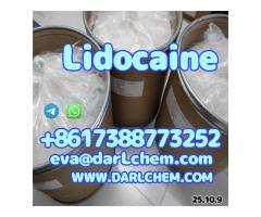 Pure 99% Lidocaine base hcl crystals powder 137-58-6 Pain Relief Raw