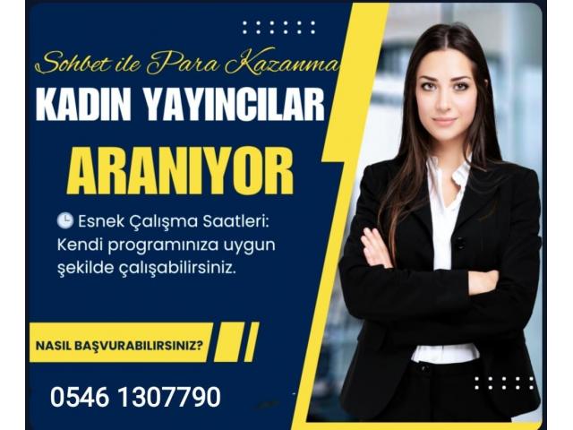 Evden Çalışma İmkanı Yayıncı Arıyoruz Evden Çalışma İmkanı Yayıncı Arıyoruz