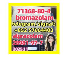 bromazolam 71368-80-4 Benzodiazepines  alprazolam 28981-97-7  Etizolam 40054-69-1