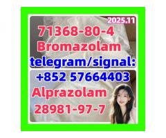 Alprazolam (CAS 28981-97-7) 99% Purity CAS:71368-80-4 Bromazolam Factory Price