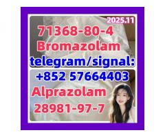 bromazolam 71368-80-4 28981-97-7 alprazolam Benzodiazepine