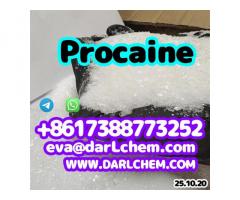 Procaine crystals Powder 59-46-1 Anaesthetic Material Procaine HCl Procaine