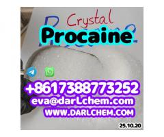 Procaine crystals Powder 59-46-1 Anaesthetic Material Procaine HCl Procaine