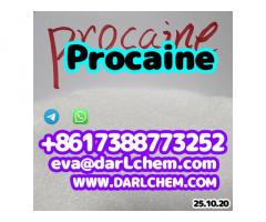 Procaine crystals Powder 59-46-1 Anaesthetic Material Procaine HCl Procaine