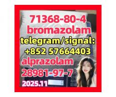 CAS:71368-80-4 Bromazolam Alprazolam 28981-97-7 white powder