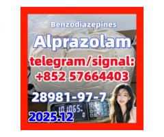 Pharmaceutical White Pure Alprazolam Powder CAS 28981-97-7