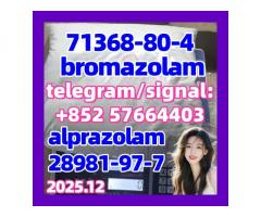 Alprazolam CAS 28981-97-7 Factory supply cas 71368-80-4 bromazolam with best supplier