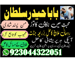 Amil Baba for love marriage, husband control, wealth, Ex-love back, Divorce, Visa problem,and reveng