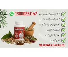 Maxpower Capsules in Pakistan