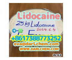 Lidocaine base hcl crystals powder 137-58-6 Safe Clearence 100% Bp USP Standard 99% Pure a Em Po