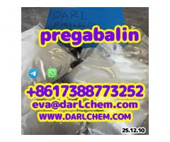 99% Purity otropic Supplement pregabalin crystals powder 148553-50-8