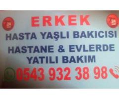 Ankara Şereflikoçhisar Erkek Hasta Bakıcısıyım / 0543 932 3898