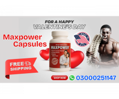 Maxpower Capsules Price in Pakistan