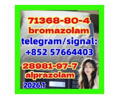 CAS 71368-80-4，Bromazolam 28981 -97-7 Alprazolam