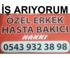 Ankara Şereflikoçhisar Erkek Hasta Bakıcısıyım / 0543 932 3898