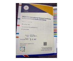 Pass NEBOSH Diploma in Brazil, Spain, United Kingdom, WhatsApp...+1 (226) 894-5014