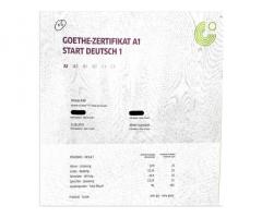 Polish B1 language certykat for sale.WhatsApp(+371 204 33160)Goethe Zertifikat B1 Exam