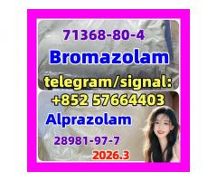 Alprazolam 28981 -97-7  bromazolam  71368-80-4 Benzodiazepines