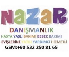 Edirne'de hasta bakıcı yatılı bakıcı arıyorum yabancı bakıcı