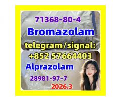 CAS:71368-80-4 Bromazolam alprazolam 28981-97-7 benzodiazepines